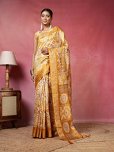 Printed Art-Tusser Saree